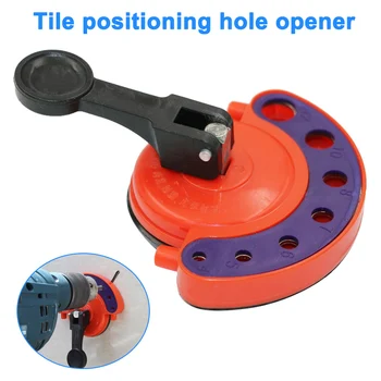 

Hole Saw Guide Jig Fixture Vacuum Suction Base Tool for Tiles Glass Granite Ceramic 2019 hot selling
