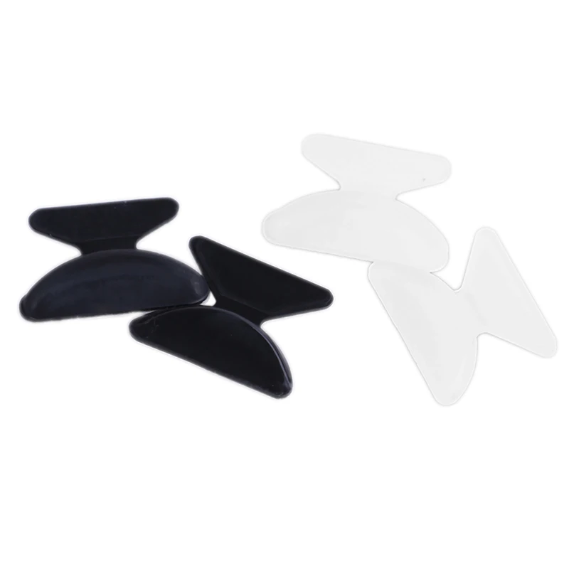 

5 Pairs Non-slip Silicone Glasses Eyeglasses Sunglass Nose Pad 2.5mm/1.8mm Black White