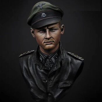 

1/9 BUST Resin Figure Model Kit Figure Model Officer Soldier Double Head X145