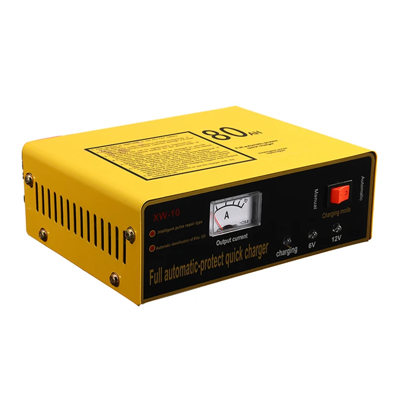 6 V/12 V 80AH 140 W автоматическое интеллектуальное автомобильное зарядное устройство
