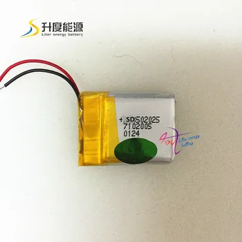 

SD 502025 502025 3.7v 200mAH lipo battery, li-polymer 3.7v 200mah for digital products