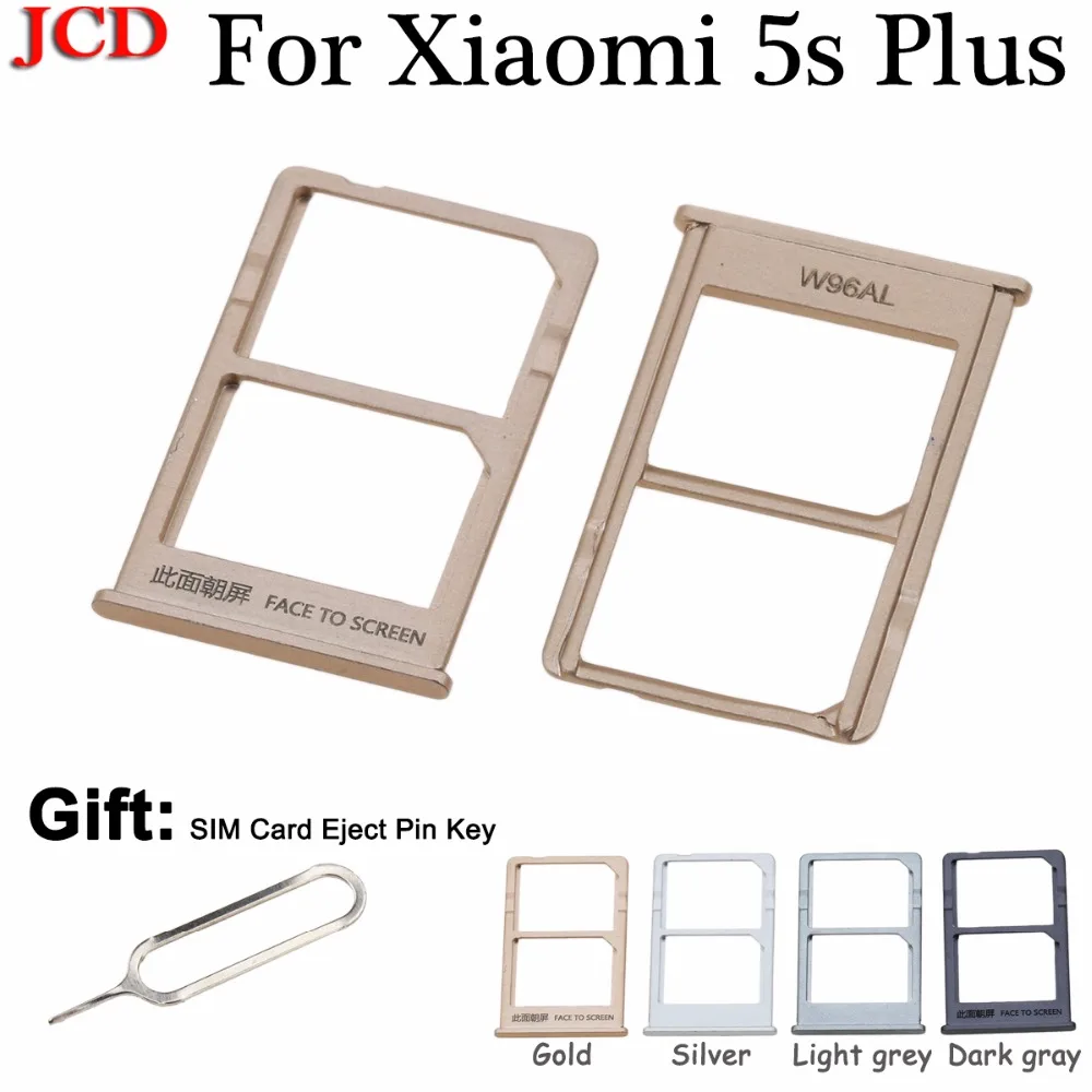 JCD для xiaomi 5s плюс mi5splus новый держатель сим-карт слот запасные части поддона цвета: