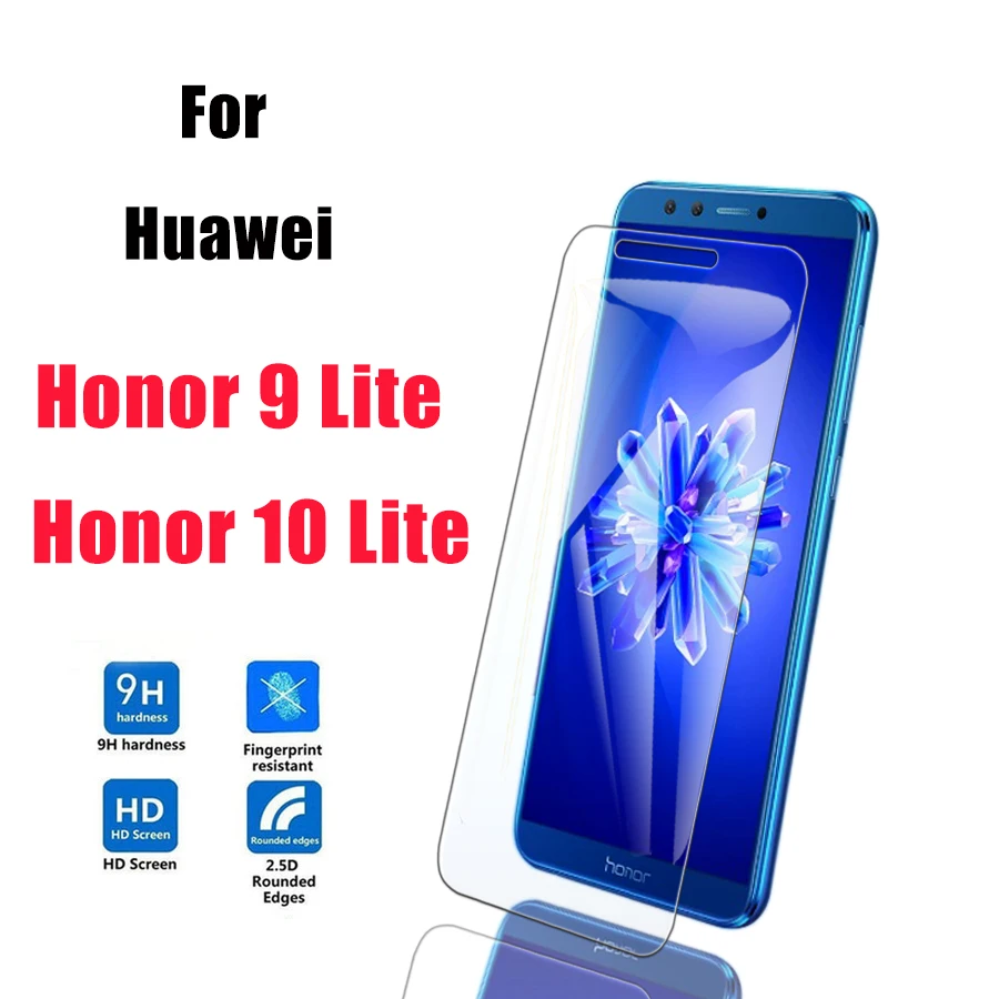 Защитное стекло на Honor 9 Light для Huawei Honor9 10 Lite защита экрана Honer 9Lite Xonor Tempred