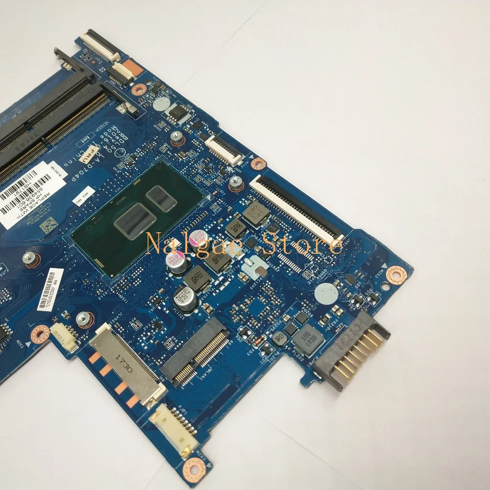 Oh my gad купить его HP 15 AY AC 250 G5 BDL50 LA D704P материнская плата для ноутбука CPU I5 6200U DDR4 100%