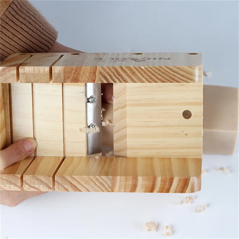 Силиконовая форма для мыла набор инструментов-4 регулируемый деревянный нож для хлеба коробка 2 шт. нож для мыла ручной работы