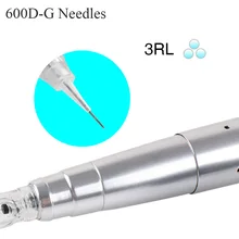 CHUSE 10 шт 3RL Иглы для перманентной татуировки для микроблейдинга макияжа 600D-G стерилизованные иглы для татуировки бровей пму