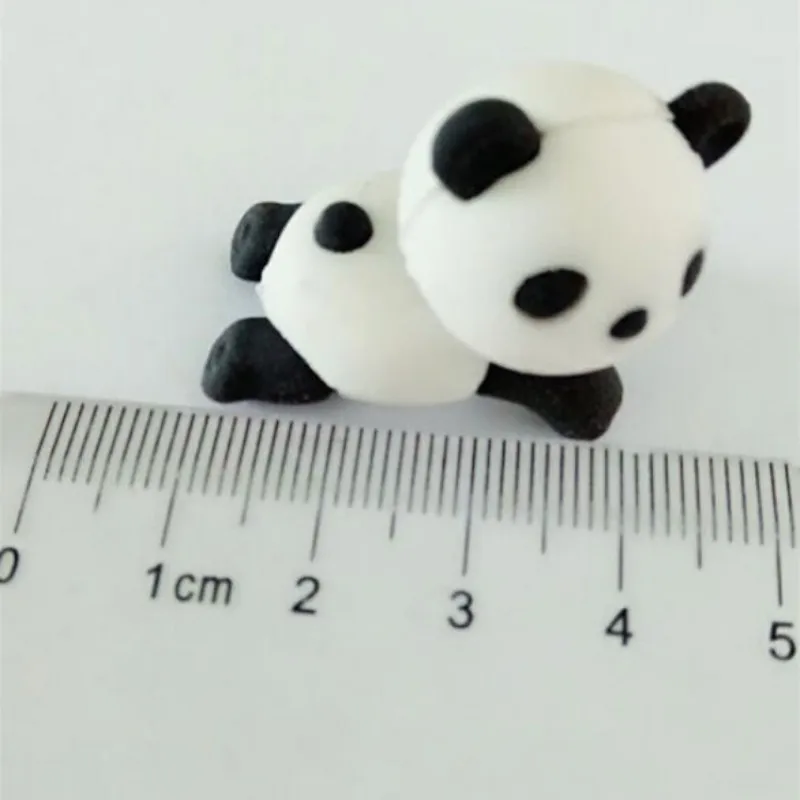 1 Pcs Panda Design Eraser School Supplies Creative Stationery Cut Gifts 