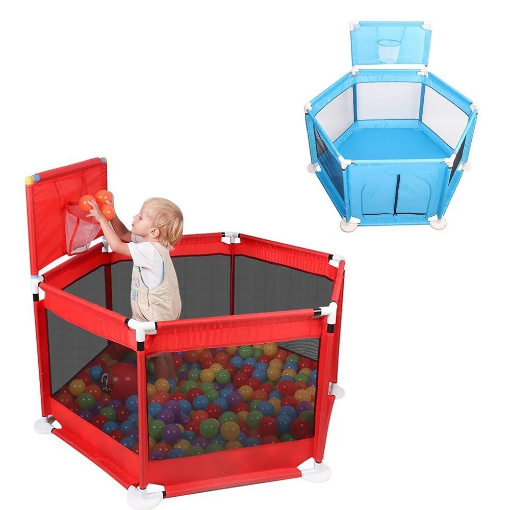 Baby Playpen Fence Folding Barrier Kids Park Children Play Pen Oxford Cloth Game Infants Ball Baby Fencing Playground Play Yard Baby Playpen Fence Folding Barrier Kids Park Children Play Pen Oxford Cloth Game Infants Ball Baby Fencing Playground Play Yard