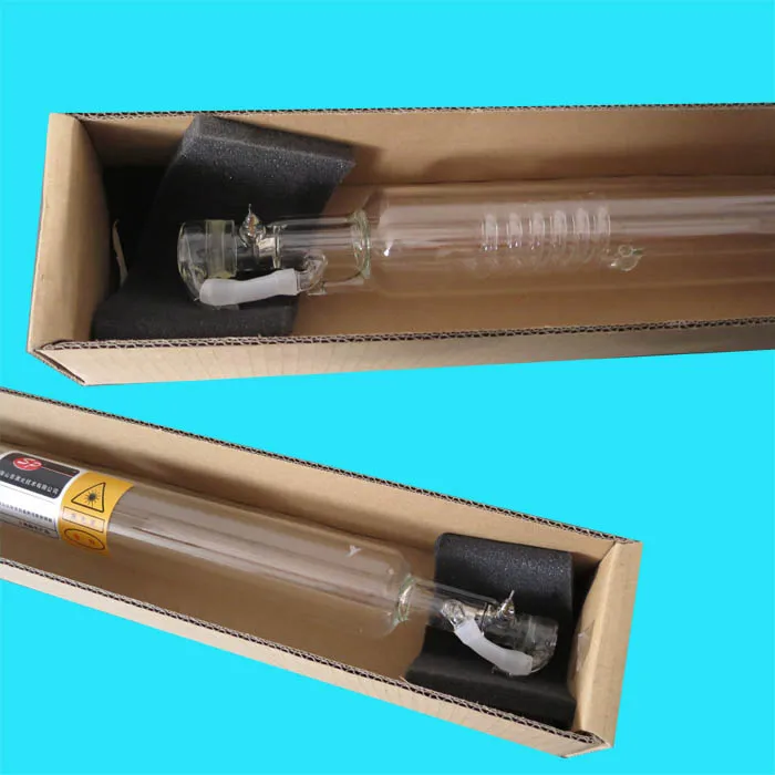6pcs/lot Glass Laser Tube 40W CO2 700mm length 50mm Dia for laser engraving and cutting machine for 6040 Redsail laser