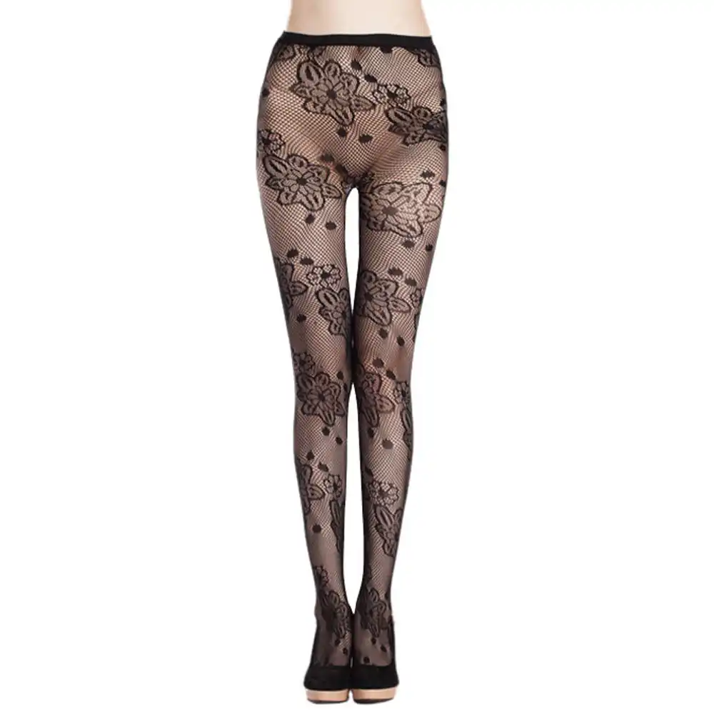 meia arrastão transparente