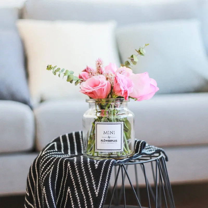 Новые мини вазы, украшение для дома, аксессуары, современные вазы для цветов, свадебное украшение, цветочный горшок