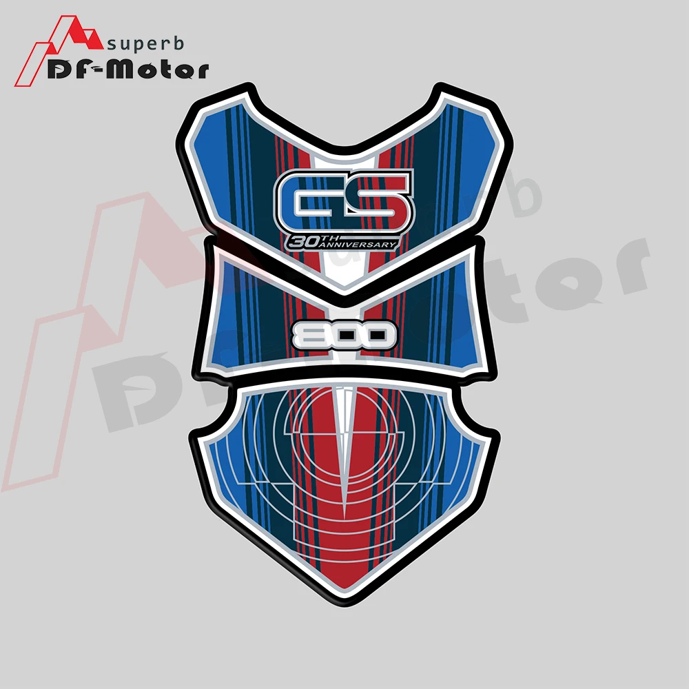 

For BMW F800GS 30TH GS 3D Tank Pad Fish Bone Tank Decals Tank Protector Stickers F800GT F800 GT F 800 GT Decal
