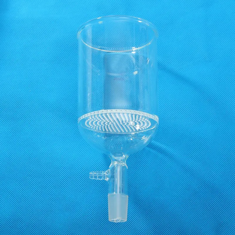 Buchner do Funil de Vidro do Borosilicato do Laboratório de Kicute com Placa Fonte da Escola do Equipamento da Química do Laboratório 40 do Poro do 80mm Placa com 500ml 24 - 5 do laboratório de kicute com placa 500ml