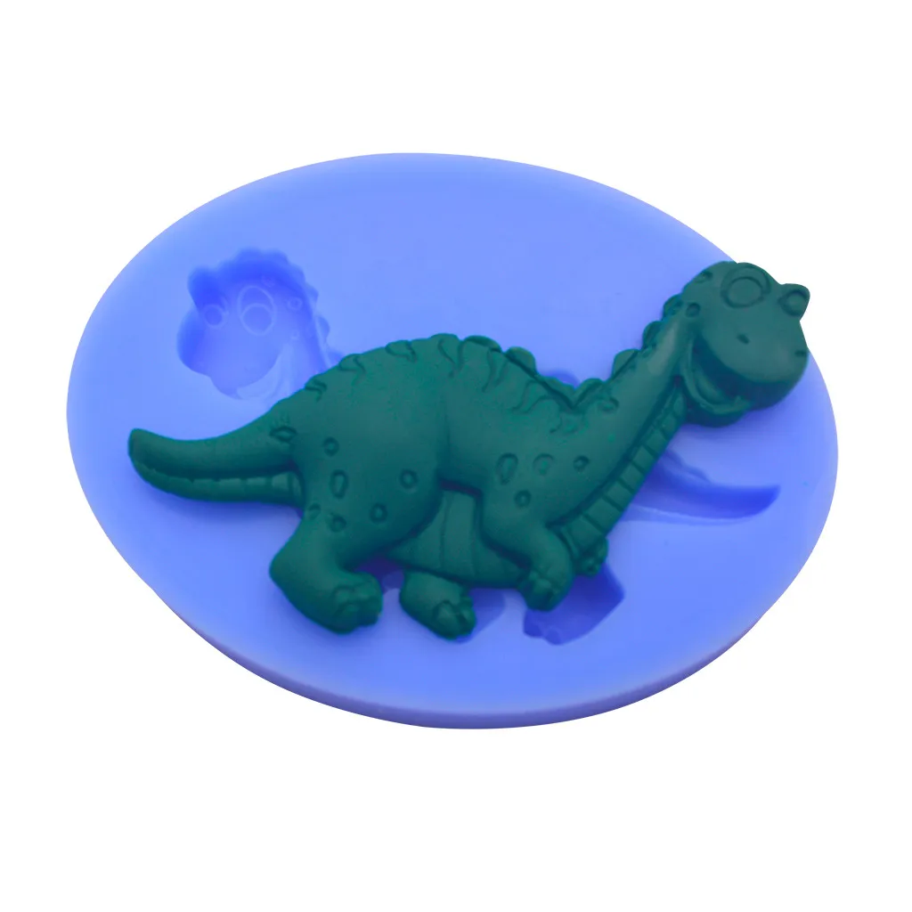 

Dinosaur Chocolate Mould Silicone Cake Baking Mould Fondant Cake Decorating Tool DIY Chocolate Baking Mould Soap Jelly Molds #YL
