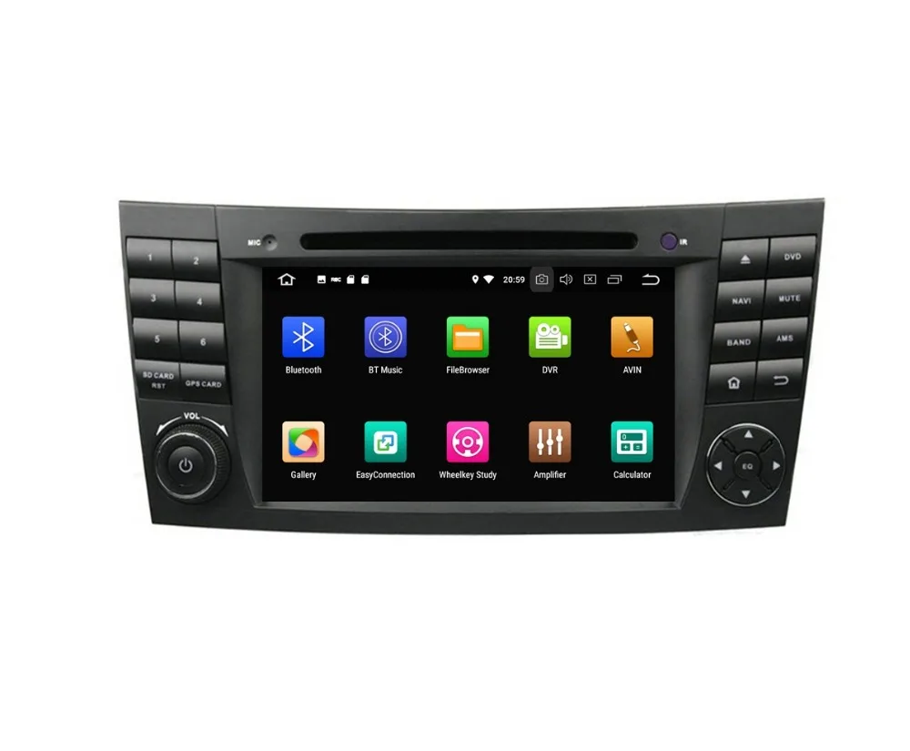 Автомобильный радиоприемник Android 8 0 Восьмиядерный DVD для Mercedes Benz E Class W211 CLS W219 G W463 4