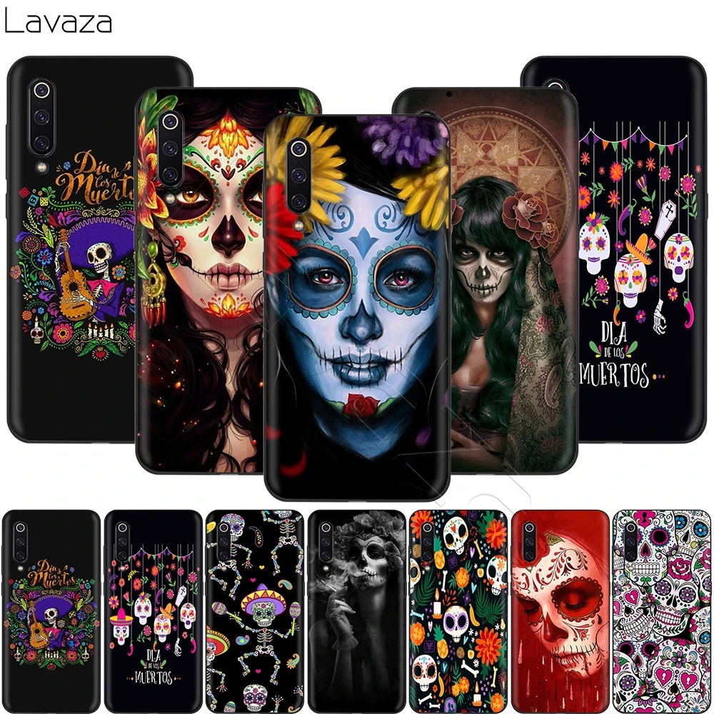 Чехол Lavaza День мертвых мексиканских праздников для Xiaomi Redmi Note 8 8A 7 6 6A 5 5A 4 4X 4A Go Pro Plus