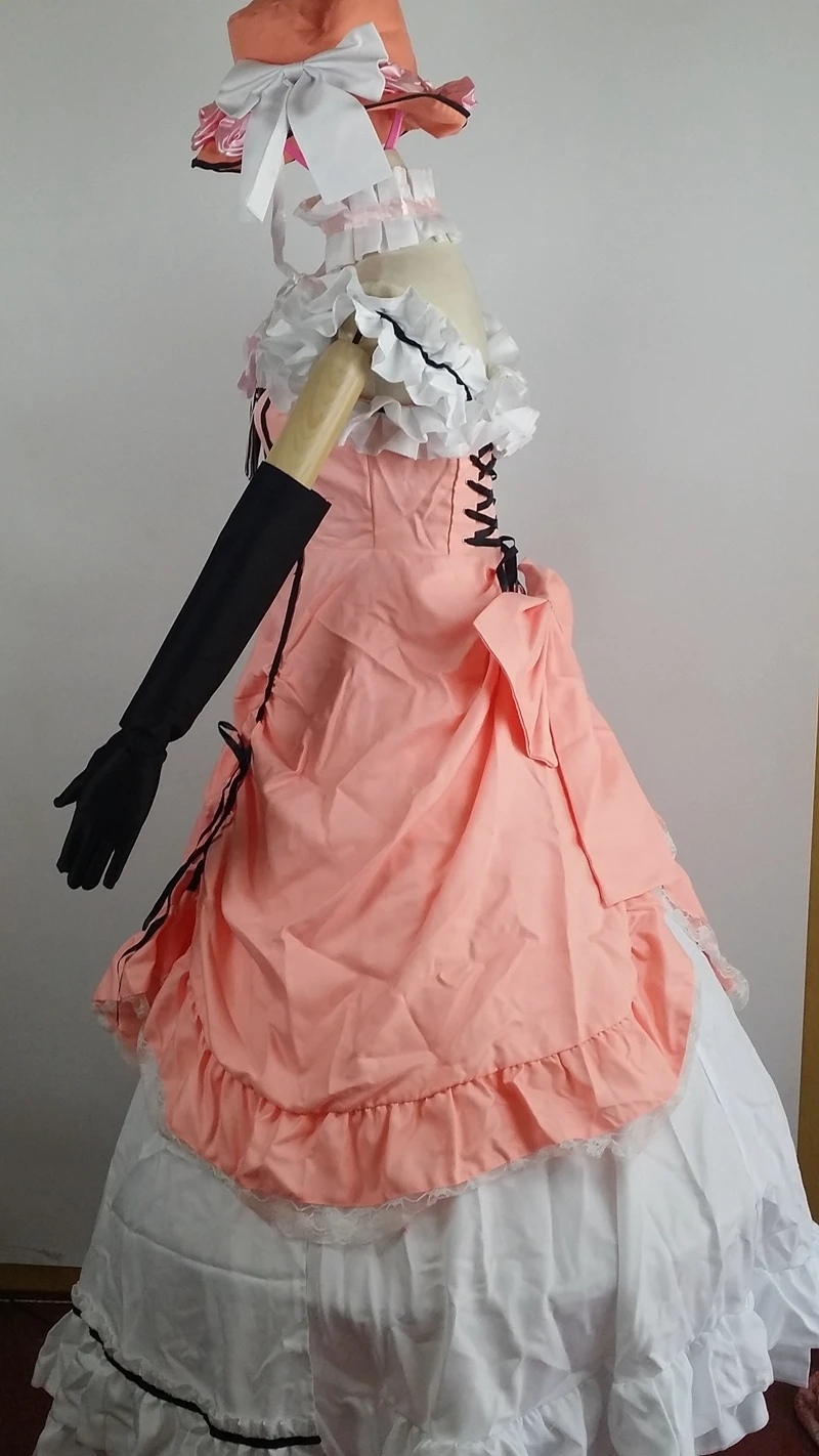 Black Butler Ciel Phantomhive Women Girl Cosplay Costume Lolita