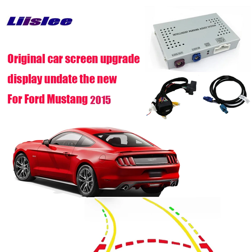 Liislee Интеллектуальный обратный Интерфейс камеры для Ford Mustang с руководством по парковке