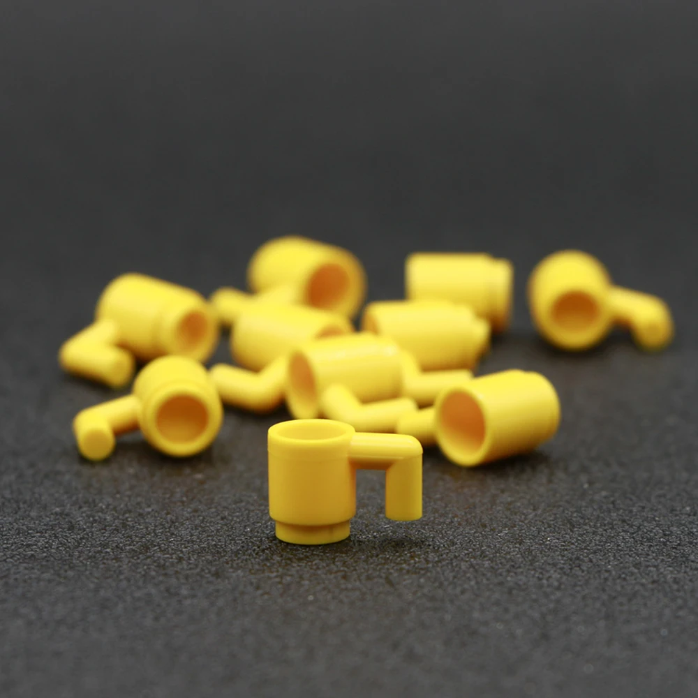 Compatible Legoed cup yellow