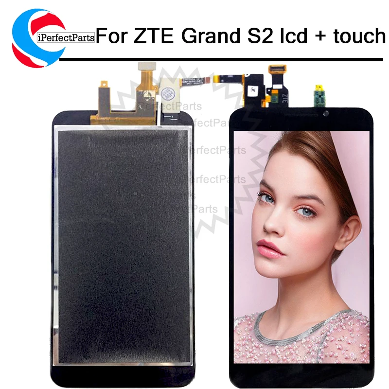 100% новый полный ЖК дисплей для ZTE S2 и фотография Grand S 2 II S251 S291 S252 S221 Бесплатная