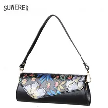 SUWERER новые женские сумки из натуральной кожи для женщин Роскошные сумки женские сумки дизайнерская сумочка клатч сумка на плечо