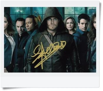

signed Stephen Amell autographed original photo Arrow 7 inches freeshipping 4 versions 062017 A