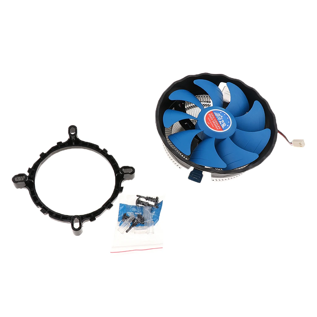 1Pcs 12cm Computer Case CPU Cooling Fan Radiator CPU Cooler for Intel / AMD