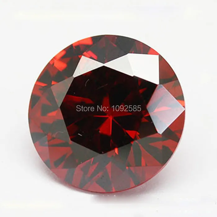 

Wholesale 1000 pcs/lot 3.25 mm Cubic Zirconia red round perfect cut CZ stone high temperature resistance