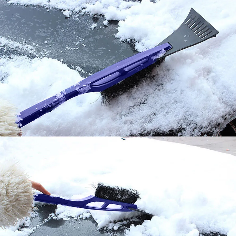 Автомобильный прочный Снежный скребок для льда щетка для снега Лопата для удаления для зимы скребок для автомобиля кисть от снега для машины#30