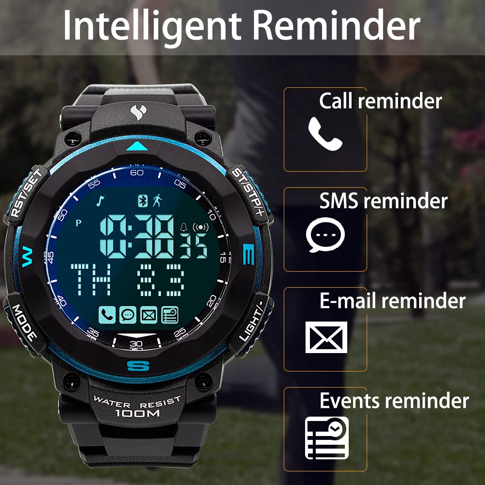 Smart Watch Men Android/ iOS 100M Waterproof Outdoor Wearable Devices Youngs MF5 Bluetooth Smart Health Electronics Digital Smart Watch Men Android/ iOS 100M Waterproof Outdoor Wearable Devices Youngs MF5 Bluetooth Smart Health Electronics Digital