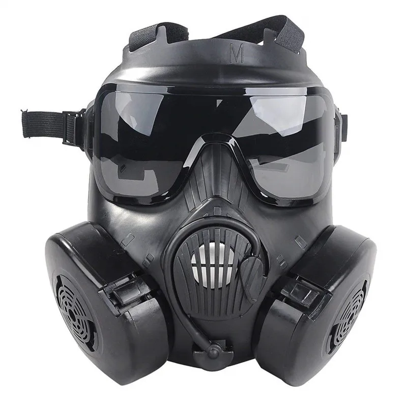 1 шт. велосипедная маска для лица с широким видением, защитная тактическая маска для страйкбола, для взрослых, полное лицо, CS, аксессуары с