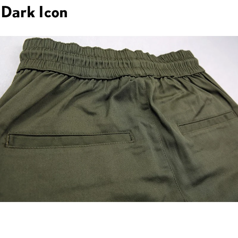 DARK ICON High Street Denim с заниженным шаговым швом шаровары Мужские штаны на молнии в