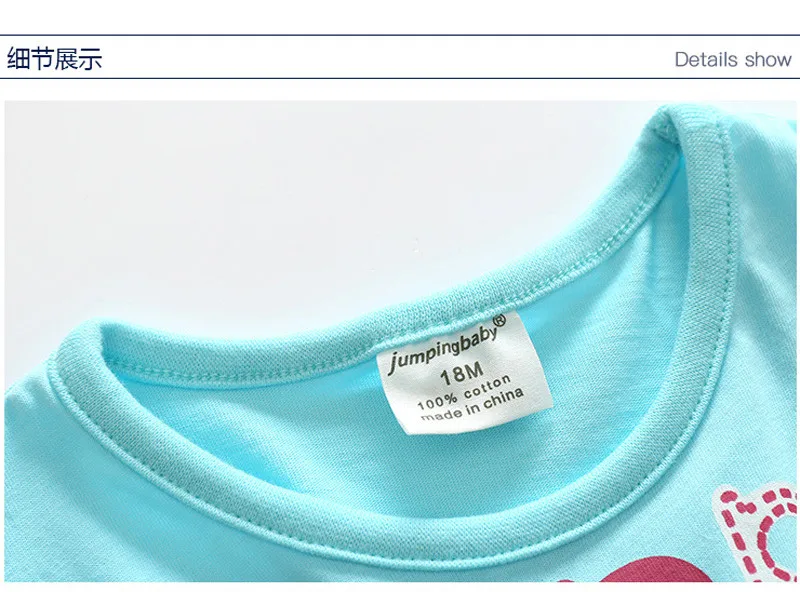 2017 Summer T-Shirt kids Girls Clothes Baby Girl Cotton T-shirts Roupas Infantis Menino Camiseta Children Camisetas Mujer Verano18