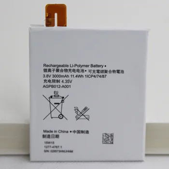 

For Sony Xperia T2 Ultra XM50t XM50h D5303 D5306 D5322 AGPB012-A001 3000mAh Mobile Phone Battery with Repair Tools