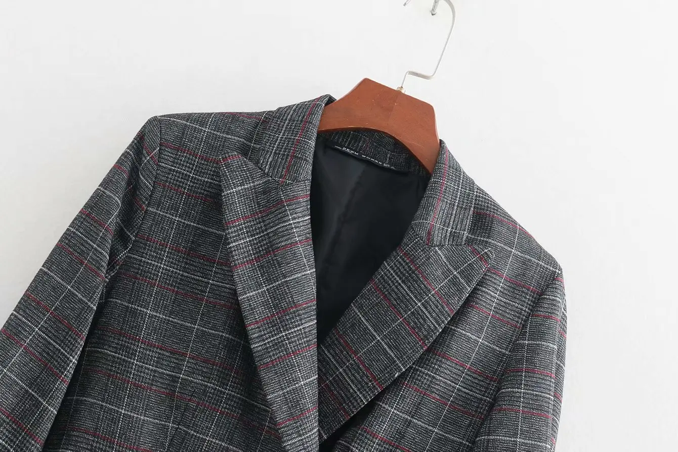womens blazer casual 2019 girls korean women blazers harajuku woman clothes plaid double breasted harajuku gothic jacket womens blazer casual 2019 girls korean women blazers harajuku woman clothes plaid double breasted harajuku gothic jacket
