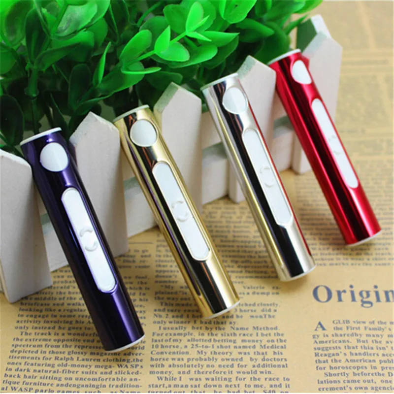 Car USB Cigarette Lighter Portable Windproof Electronic Lighter Mini