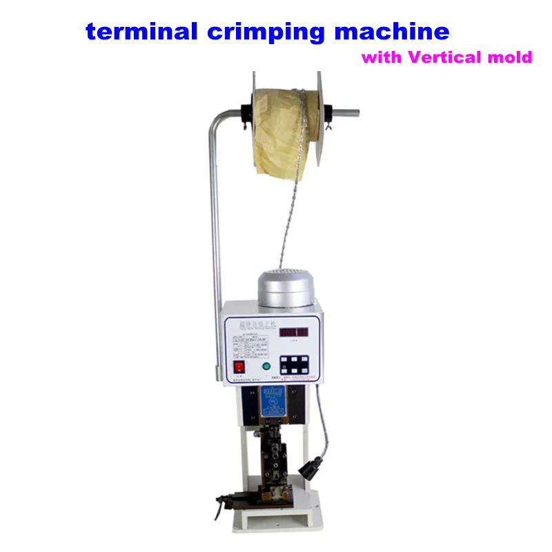 

Electric Terminal Crimper 1.5T Low noise Crimping Machine with Vertical Horizontal Single Grain Mold