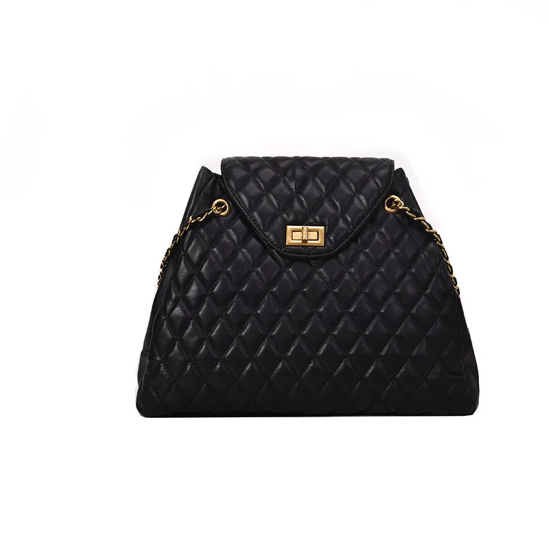 BXX Sac/роскошные сумки, женские сумки, дизайнерские,, модные, летние, одноцветные, на цепочке, на плечо, через плечо, ZC570 - Цвет: Large black