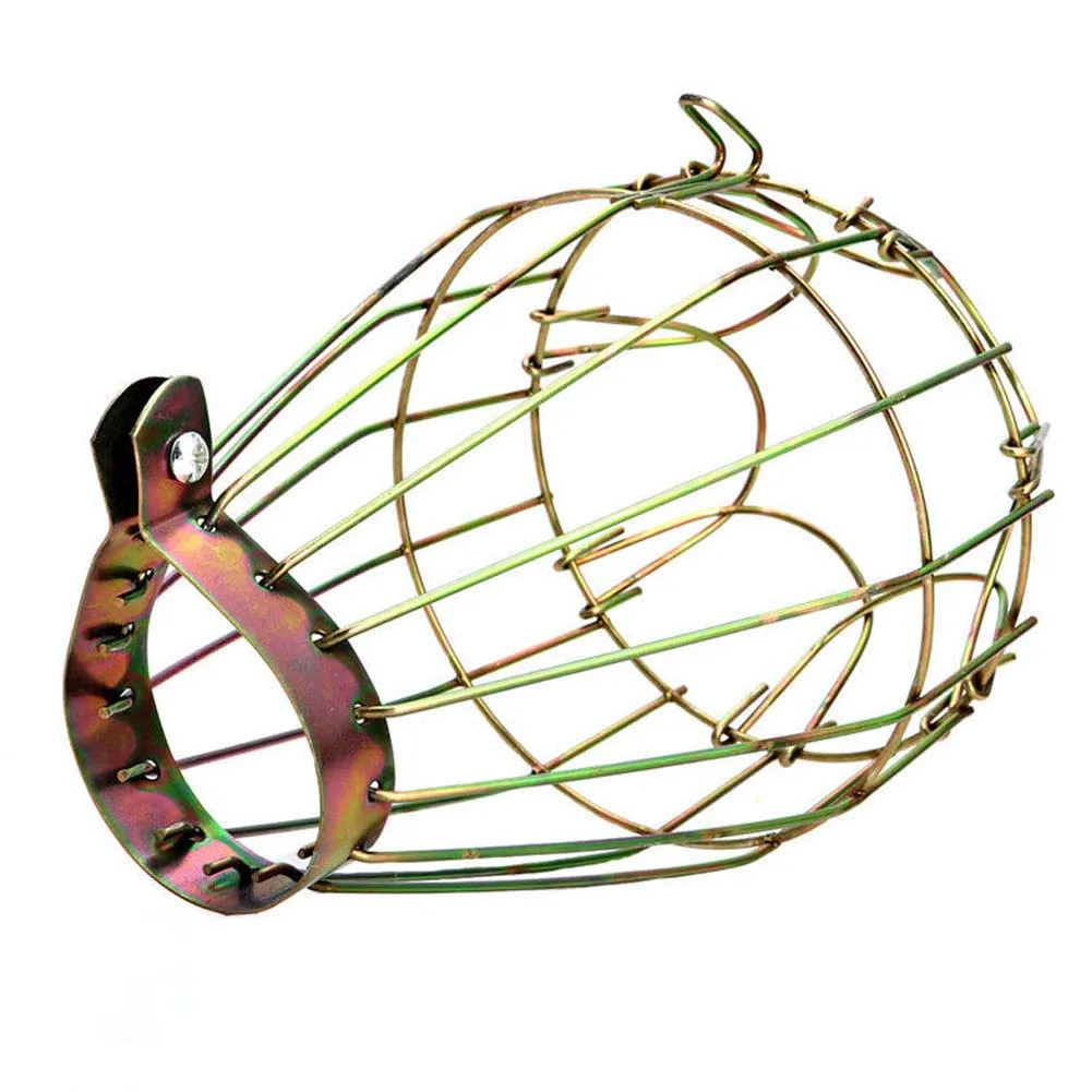 

Industrial Iron Wire Bulb Guards Clamp Metal Lamp Cage Trouble Light Parts