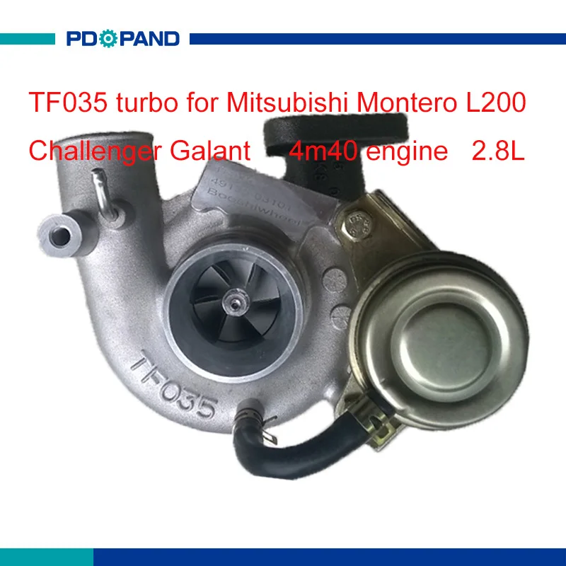 Turbo зарядное устройство часть TD04 TF035 компрессор turbine4913503100 4913503101for Mitsubishi ME201593 ME201677 ME202435 ME202012 ME202302