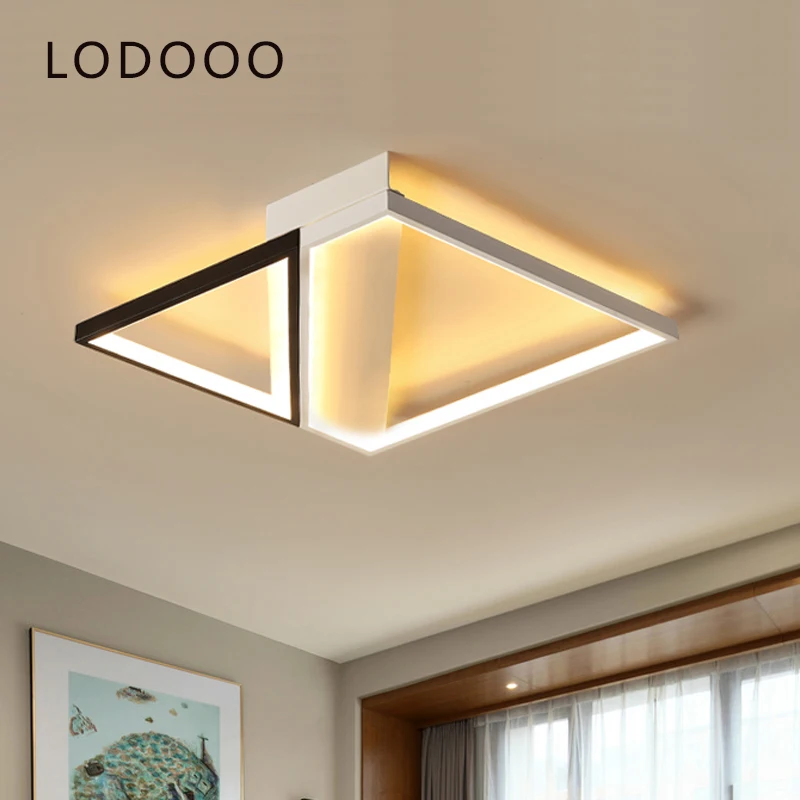 

Modern Led Ceiling Lights for Living Room Ceiling Lamp with Remote Control Flush Mount Kitchen Lamp Indoor Lighting Bedroom