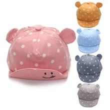 Точка Детские Шапки Новая Девушка Мальчики Cap Летние Шляпы Для Boy Младенческой солнце Шляпа С Уха Солнцезащитный Крем Ребенка Девушка Шляпу Весна Детские Аксессуары