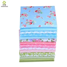 Shuanshuo, 15 шт., 20x25 см, смешанные принтованные хлопковые ткани для шитья, стеганые ткани для лоскутного шитья, рукоделия, аксессуары ручной работы