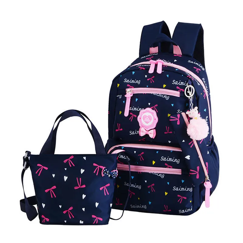 Fashion girl lovely school bag trendy school backpack for teenagers