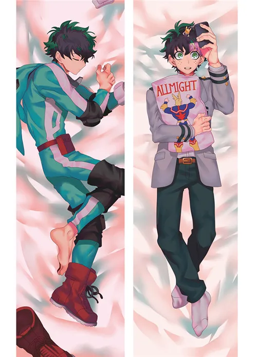 Аниме Dakimakura My Hero Academy cosplay Реквизит Asui Tsuyu& Toga Himiko обнимающий тело на заказ Наволочка Чехол - Цвет: 34X100cm