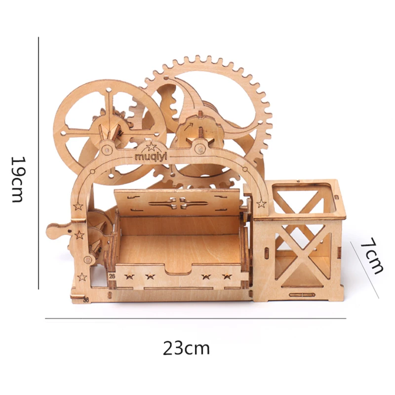 Деревянная DIY креативная 3D игра-головоломка, держатель для хранения, коробка для головоломки для сборки, игрушки для детей, взрослых, головоломка, подарок, От 8 до 11 лет