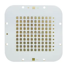 100-пятна светодиодный Основание светильника Bondling Pad 3535 красная медная печатная плата 88(Д)* 88 мм(Ш)* 1,5(H) мм для CREE XP-G XT-E XP-E Epi светодиодный s полу светодиодный s светодиодный