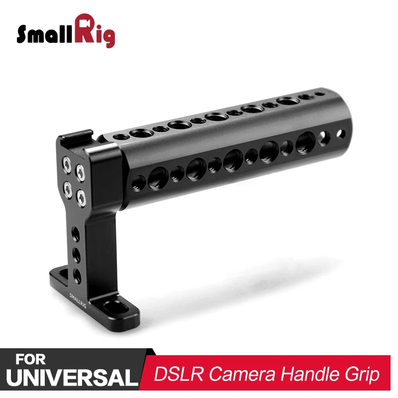 Дешевый SmallRig DSLR ручка для фотоаппарата рукоятка для цифровой Камера s видеорегистраторы, камера фотографии интимные аксессуары Rig 1638