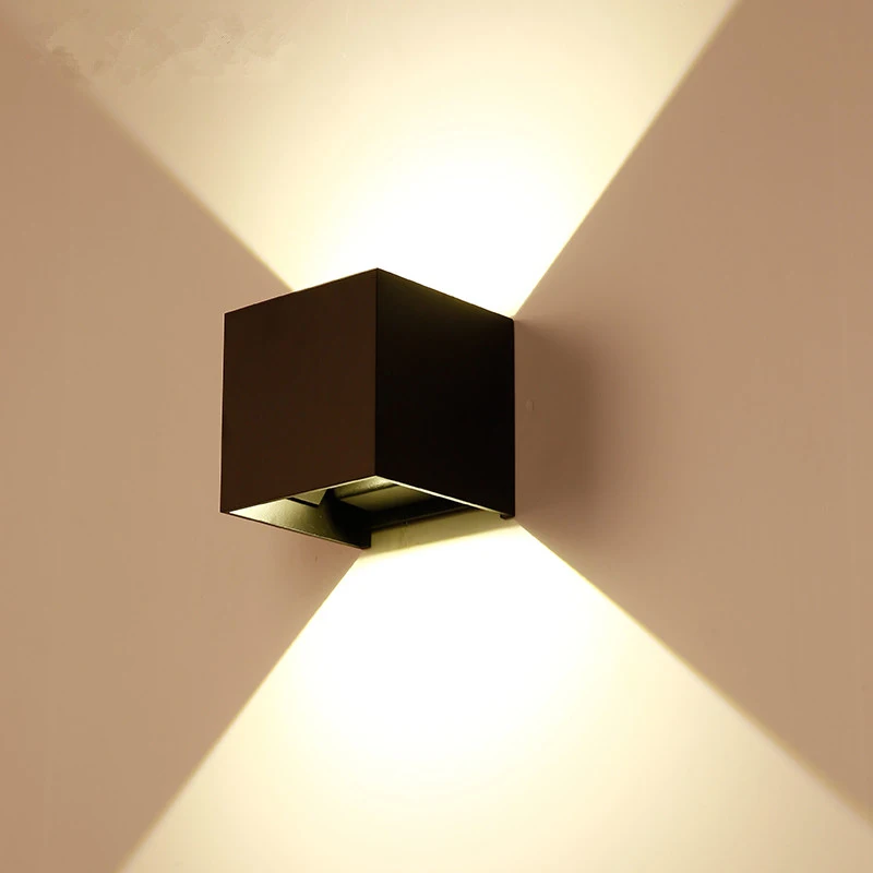 Стена в современном минималистическом стиле уличный светодиодный светильник для спальни прикроватная гостиная коридор, отель настенные лампы для коридора
