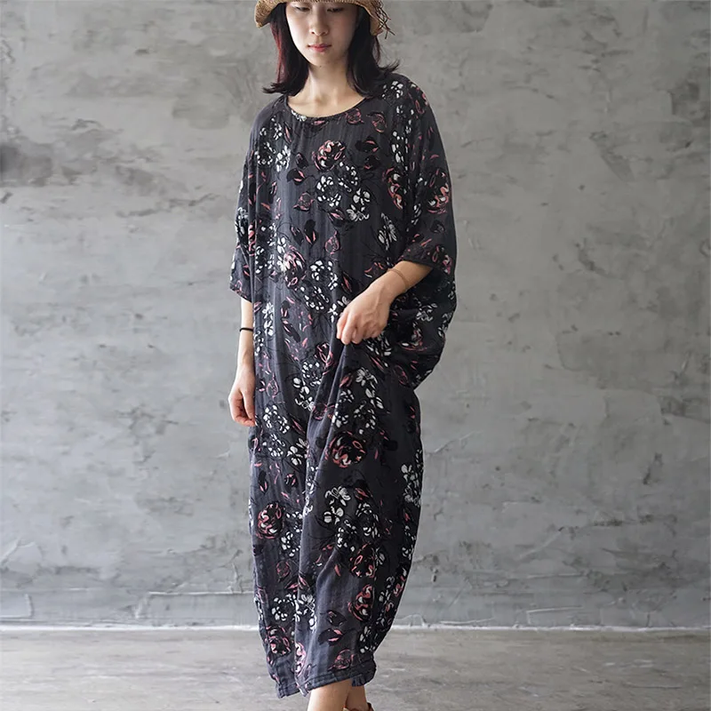 

SCUWLINEN 2019 Women Summer Autumn Dress P109